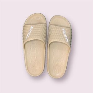 Nautica Men’s Beige Slide Sandals